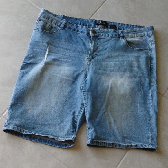 Rock & Royal Shorts Rock Royal Classic Denim Plus Stretch